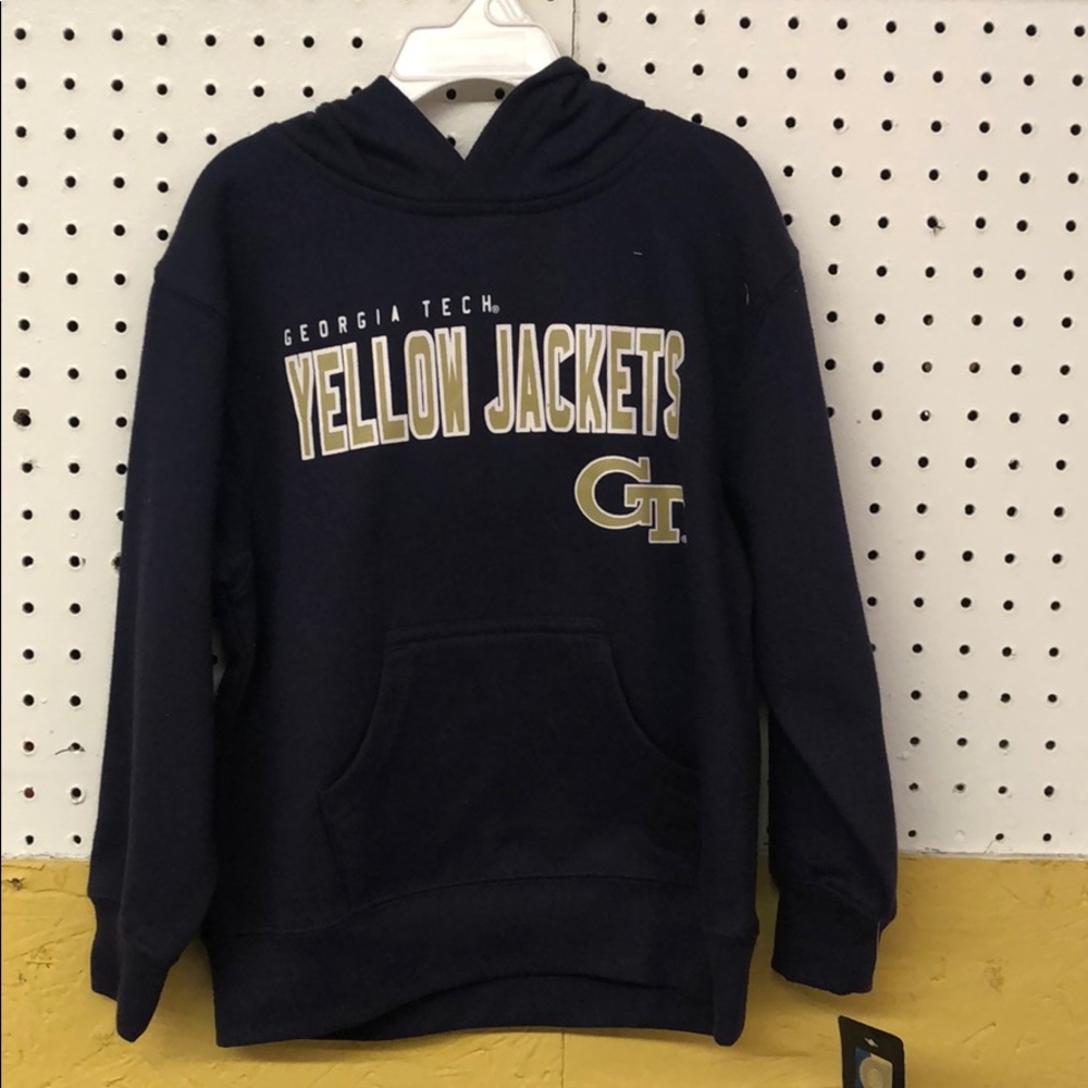 Georgia Tech Kids Navy Yellow Jackets Hoodie